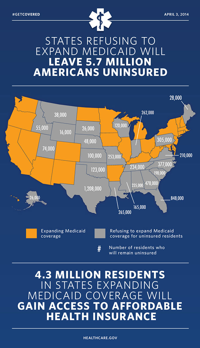 medicaid expansion map