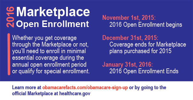 obamacare open enrollment 2016 deadline