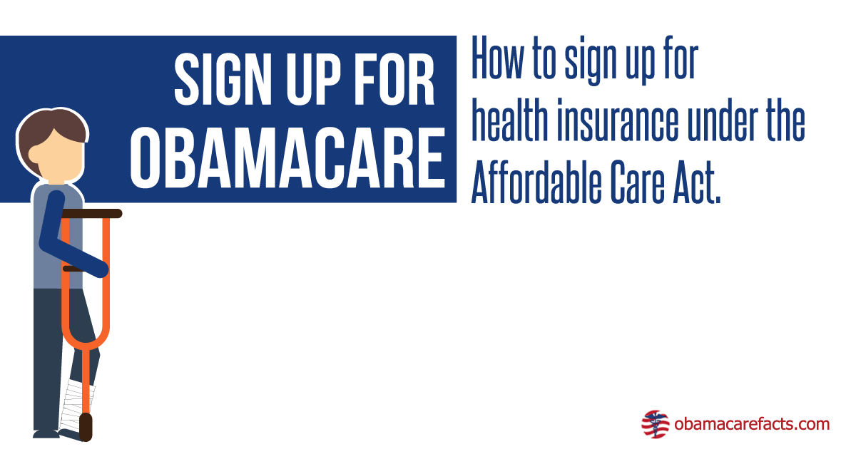 sign up for obamacare