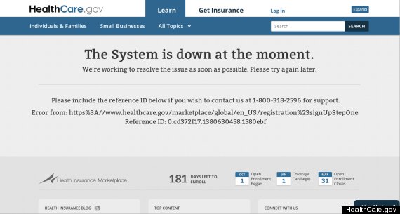 Obamacare website
