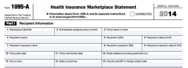 1095-b health form insurance to Out A  Obamacare 800,000 Wrong  Went Forms Facts 1095