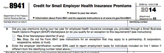 Employer Tax Credit Form 8941 and Instructions