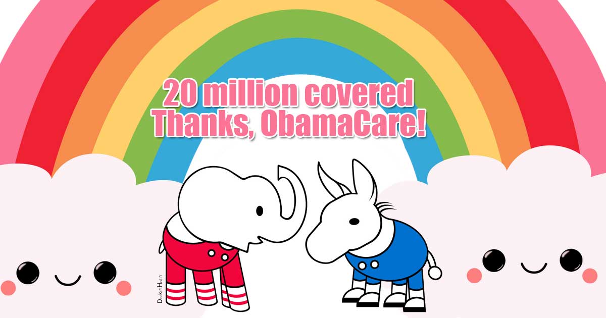 20 Million covered under ACA