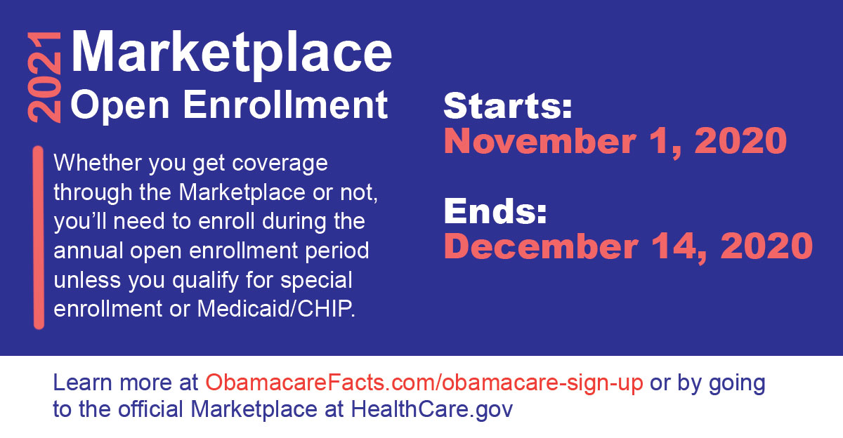 ObamaCare Open Enrollment 2021